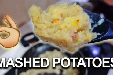 Low Calorie MASHED POTATOES Recipe | NATURAL BODYBUILDING