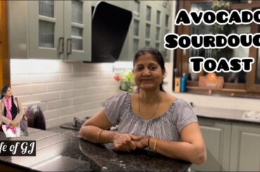 WORLDS BEST AVOCADO SOURDOUGH TOAST | healthy #new recipes #LIFE OF GJ #healthy lifestyle