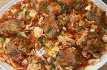 Healthy & Quick Vegetable Cabbage Sauce! Weight Loss Recipe | How To Make Cabbage Sauce So Delicious