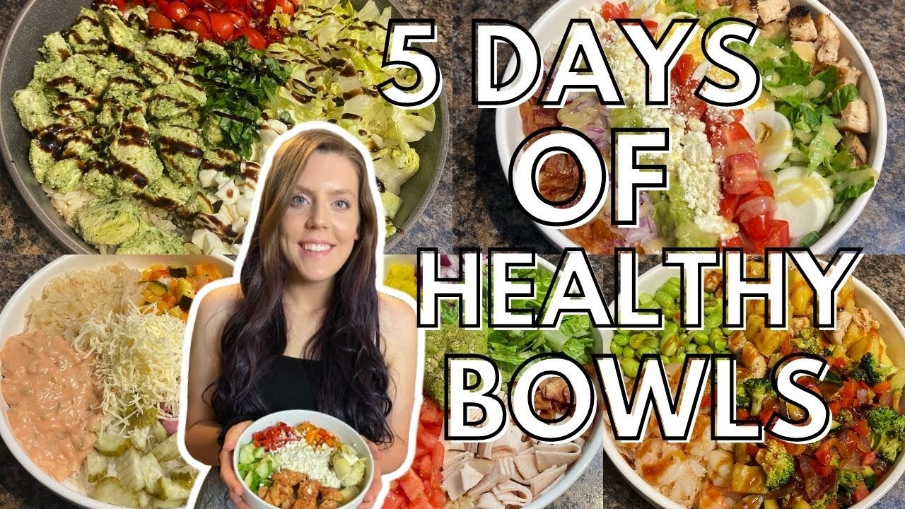 5 DAYS OF HEALTHY BOWLS! | Healthy Meals I Eat to Lose Weight | WW PersonalPoints 5 DAYS OF HEALTHY BOWLS! | Healthy Meals I Eat to Lose Weight | WW PersonalPoints