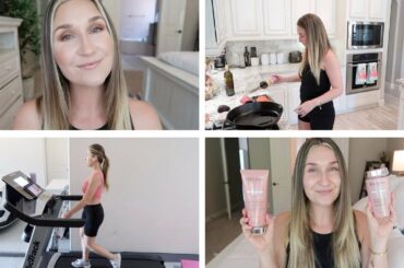 DAY IN THE LIFE VLOG! WORKOUT, HEALTHY MEALS, & GET READY WITH ME!