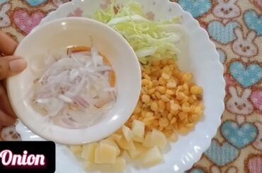 Healthy Aftar Salad Recipe #protein #fiber #veggies