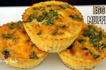 Healthy Breakfast Recipes | Egg Muffins | Easy Egg Breakfast