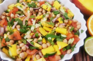 Protein Salad. Ramadan Special Healthy Weight lose & Skin glowing Chick peas salad.Easy Ifter Recipe