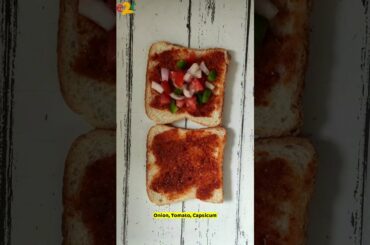How To Make Bread Pizza #shorts #youtubeshorts