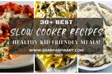 Best Slow Cooker Recipes: 30 Healthy Kid-friendly Meals! #shorts #easter