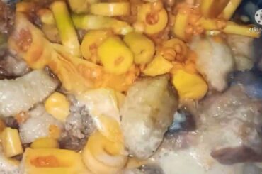 pork & bemboo shoot||healthy recipes||no masala||elina||kgt...