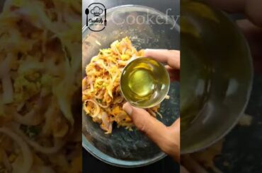 New Quick &  Instant Snacks Recipe Onion Pakora | pakoda | Onion Snacks #shorts #youtubeshorts #food