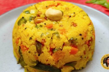 Veg Umpa recipe for weight loss | Healthy Breakfast Upma | Upma Recipe