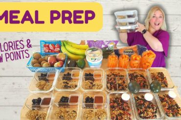 HEALTHY MEAL PREP | BUDGET FRIENDLY | OATMEAL PROTEIN MUFFINS | TACO CASSEROLE | CALORIES/WW POINTS