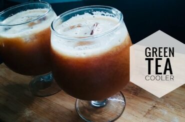Green Tea Cucumber Cooler | Detox Water Recipe For Weight Loss | Healthy Summer Drinks