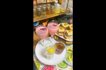 Turkey Sandwich | Strawberry Milk | Ramadan Day 14 | Suhoor Food Ideas  #Shorts