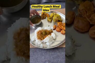 Healthy Lunch Meal Idea 3 | Lunch Menu Ideas  | Thali Plate #shorts