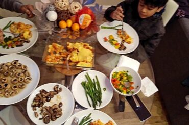 My first home made healthy lunch according to London weather, Dr Shalini