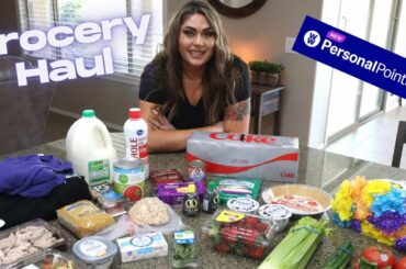 WW GROCERY HAUL FOR WEIGHT LOSS - 100 POUNDS LOST!! - POINTS INCLUDED - WEIGHT WATCHERS!