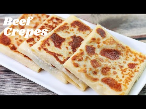 Beef Crepes | Easy Breakfast Recipe | Iftar Recipe | Healthy Snacks Recipe Beef Crepes | Easy Breakfast Recipe | Iftar Recipe | Healthy Snacks Recipe
