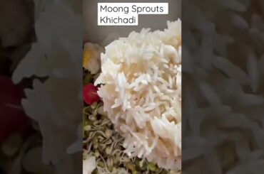 Moong Sprouts Khichadi|weight loss diet Khichadi|Healthy lunch recipe|healthy Dinner recipe