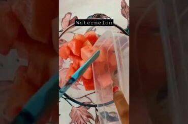 Watermelon Feta Salad | Healthy Salad Recipe | Watermelon #Shorts