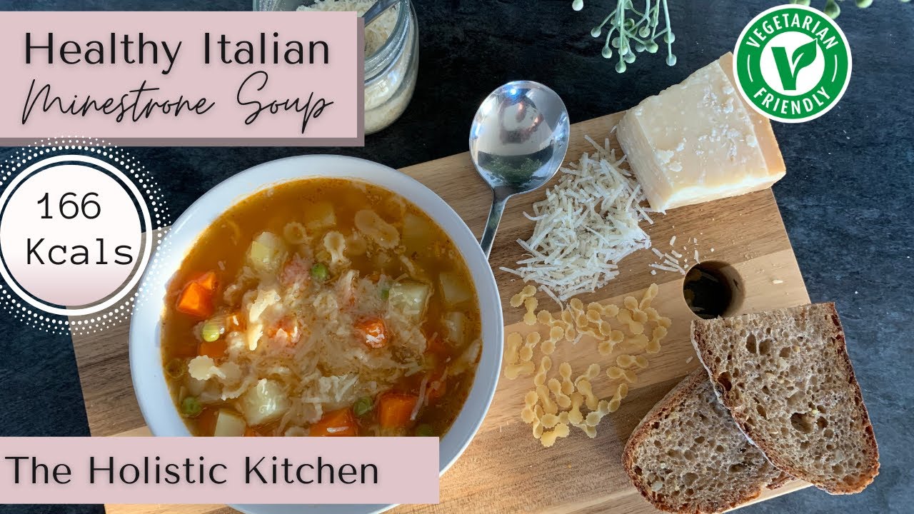 Minestrone Soup | Healthy Recipes for Weight Loss | HOLISTIC KITCHEN Minestrone Soup | Healthy Recipes for Weight Loss | HOLISTIC KITCHEN