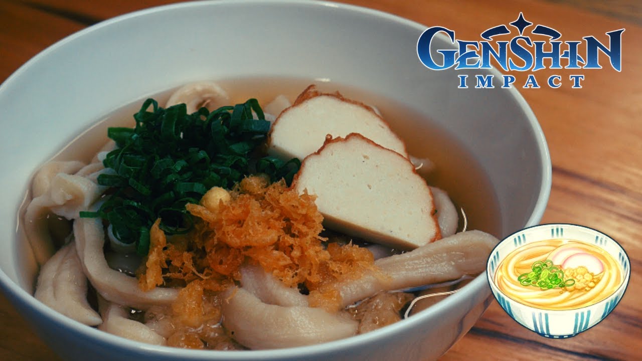 Genshin Impact Recipe #76 / Udon Noodles Genshin Impact Recipe #76 / Udon Noodles