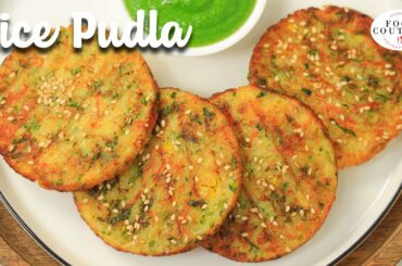 Rice Pudla | Healthy n Evening Snack Recipe | Chetna Patel Recipes