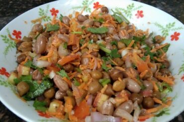 Chana Peanut Salad | Healthy Salad Recipe