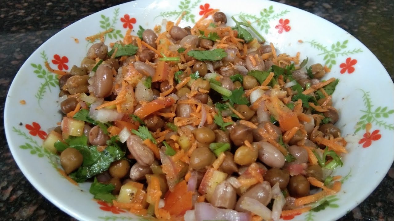 Chana Peanut Salad | Healthy Salad Recipe Chana Peanut Salad | Healthy Salad Recipe