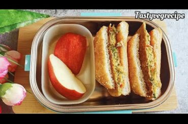 High protein Indian lunchbox recipe in 15 minutes | Omelette burger | Healthy Tiffin box recipes