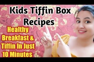 Instant &  Healthy Tiffin Recipes for Kids | AGARO Sandwich Maker Review | Kids Colouring Fun