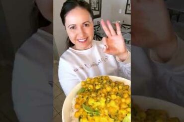 Healthy Recipes (Creamy Chickpeas & Rice) Enjoy..