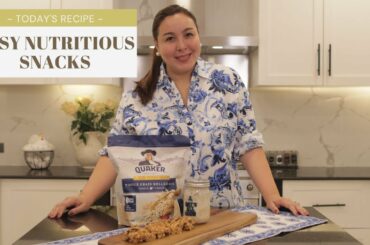 MARJORIE'S KITCHEN: EASY NUTRITIOUS SNACKS  | Marjorie Barretto