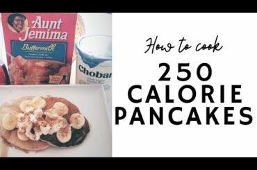 250 Calorie Pancakes Low Calories Healthy Recepies Weightloss Cooking Aunt Jemima Lite Syrup