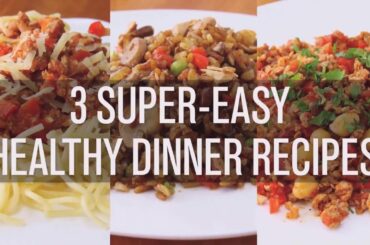 3 Super Easy Healthy Dinner Recipes || Tasty World Food || Fusion Kitchen || 32