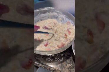 Overnight soaked oats breakfast || easy and healthy recipes || USA vlogs || Payana with Nayana