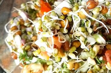 How to make sprout salad | protein salad | healthy salad | recipe