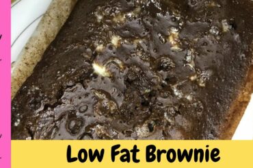 Low Carb, Low Calories, Low Fat Brownie | Healthy recipe | 10 min Brownie | Jabeen's kitchen & D.L