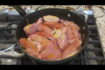 Chicken fricassee - healthy dinner ideas | With Potatoes and Turmeric & How To Make a delicious food