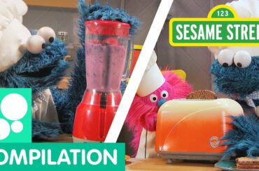 Sesame Street: Fun Breakfast Recipes For Kids | Cookie Monster's Foodie Truck Compilation