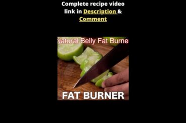 3 fat burning drink - weight loss recipes | fat burning tea | homemade drinks lose belly fat #shorts