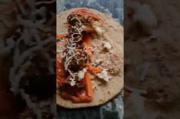 Yummy Roll            #chicken #pitabread #shorts #love #healthy #snacks #tandoori #sauce