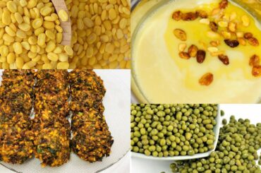 Ramadan-16 Green gram with moong Dal special Healthy snacks recipe & Moong Dal kheer recipe|