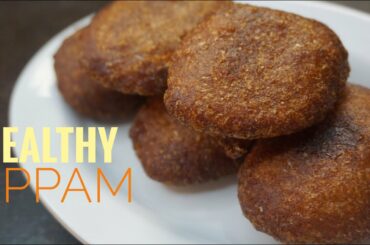healthy appam recipe | sweet appam recipe in tamil | healthy snacks recipe | wheat snacks in tamil
