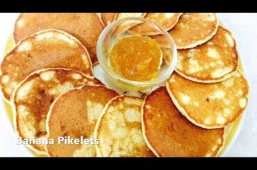 BANANA PIKELETS' Recipe - a MUST try Teatime healthy snack