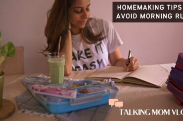 Good night routine for the relaxed mornings| Healthy Tiffin Box Recipe & Prep | SUMMER TIPS FOR HOME