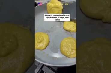 BANANA PANCAKES | Health And Fitness #weightloss #shorts