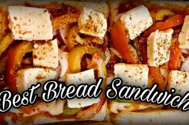 BEST VEG BREAD SANDWICH RECIPE | SIMPLE VEGGIE PANEER SANDWICH || FOR BREAKFAST #shorts