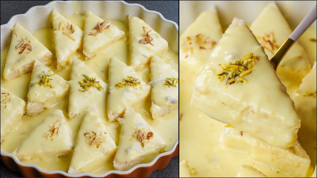 Bread Malai Dessert Recipe | Ramadan Iftar Dessert | Milk Bread Malai Recipe | Malai Bread Recipe Bread Malai Dessert Recipe | Ramadan Iftar Dessert | Milk Bread Malai Recipe | Malai Bread Recipe