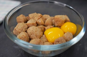 1 cup soya & 2 eggs; Breakfast recipe | Healthy soya  chunks Breakfast