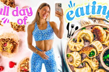 Everything I Eat in a Day: HEALTHY + EASY Meals!