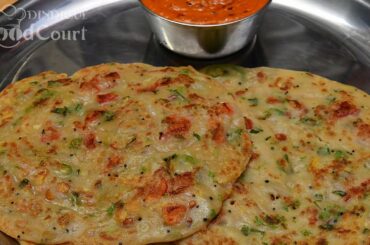 Simple Breakfast Recipe in Lockdown/ Wheat Flour Onion Dosa/ Wheat Dosa